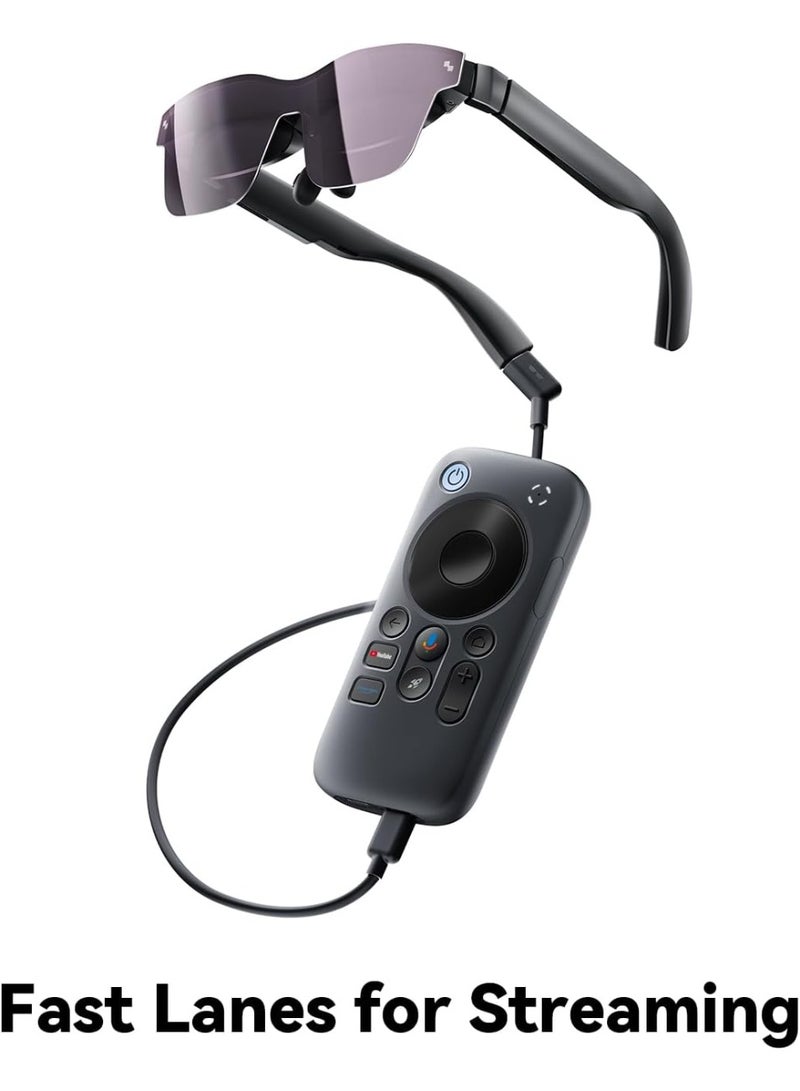 راي نيو جهاز RAYNEO Pocket TV، جهاز GTV محمول معتمد، صندوق بث وسائط، رفيق لنظارات الواقع المعزز، مع جهاز نظارات الواقع المعزز (3 جيجابايت + 64 جيجابايت)، يدعم بطاقة ذاكرة SD بسعة تصل إلى 2 تيرابايت - Image 3